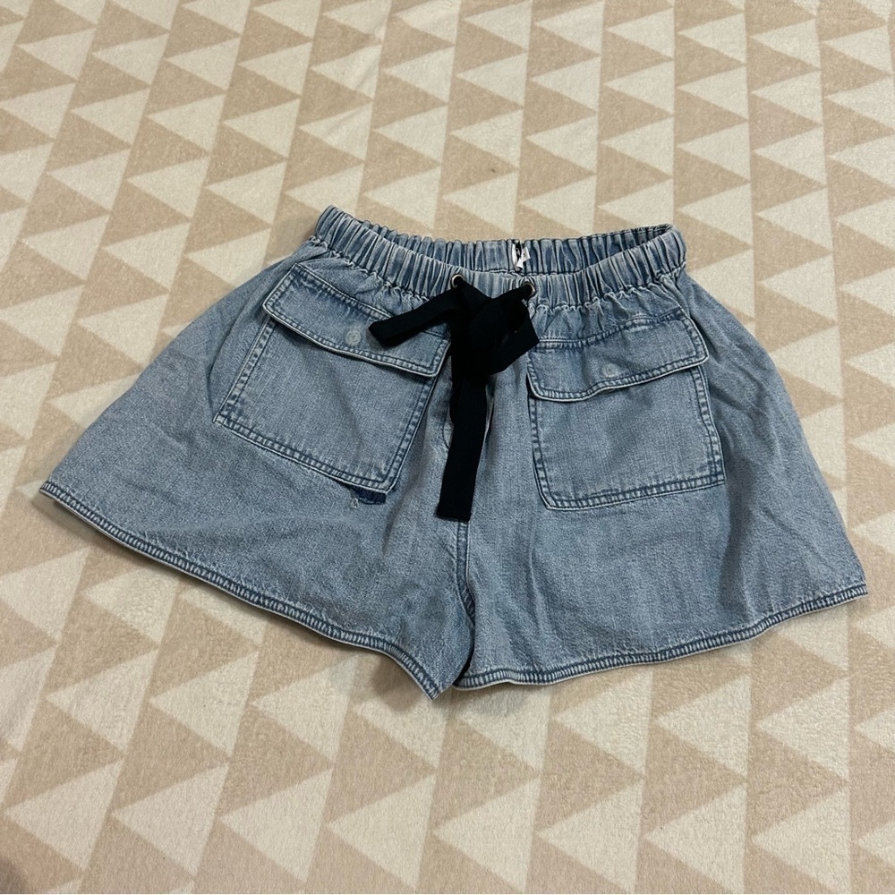 Tanya Taylor Tate shorts denim blue
